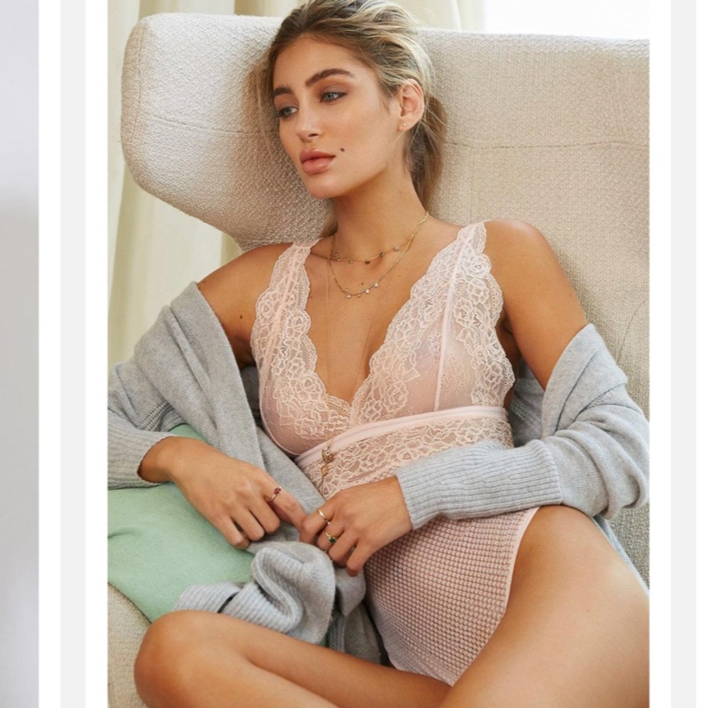 Boux Avenue Women's Erica Lace Bodysuit
